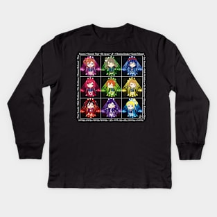 Love Live! U's (Muse) chibi edit. Kids Long Sleeve T-Shirt